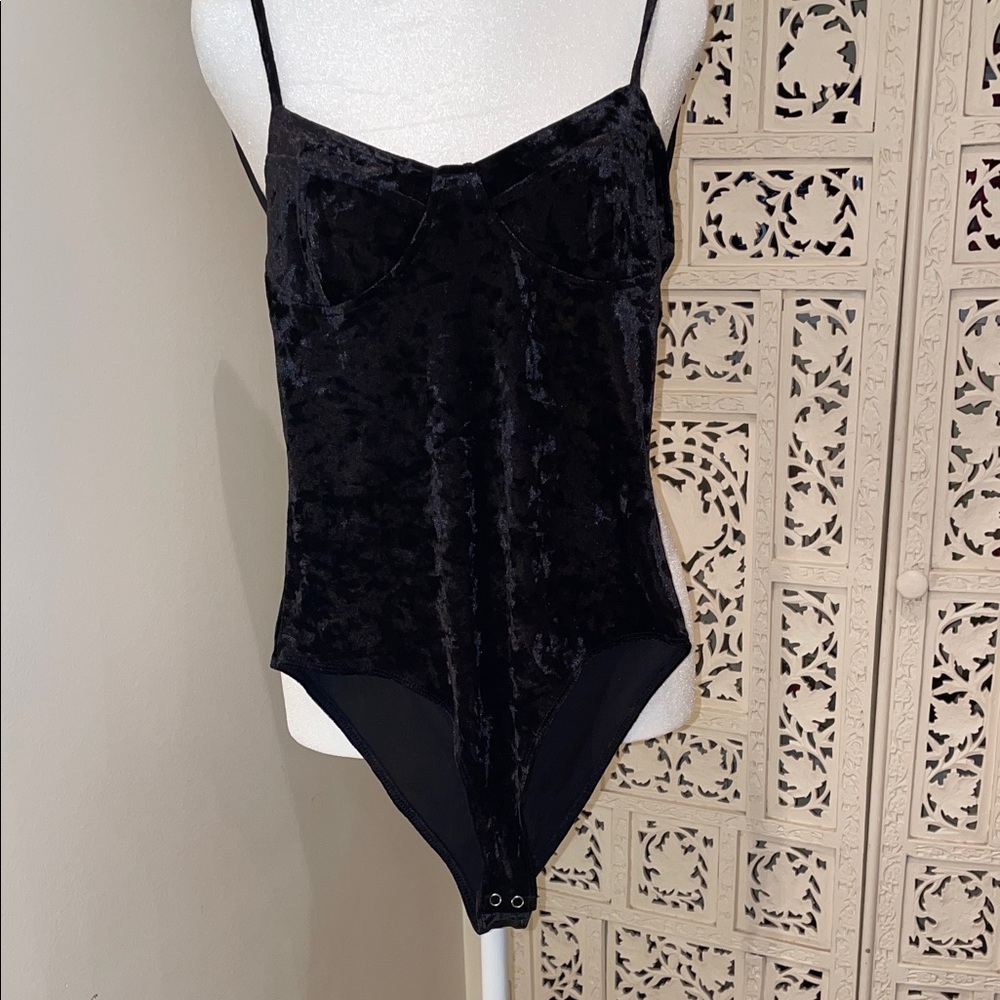 Forever 21 Dark Velvet Top